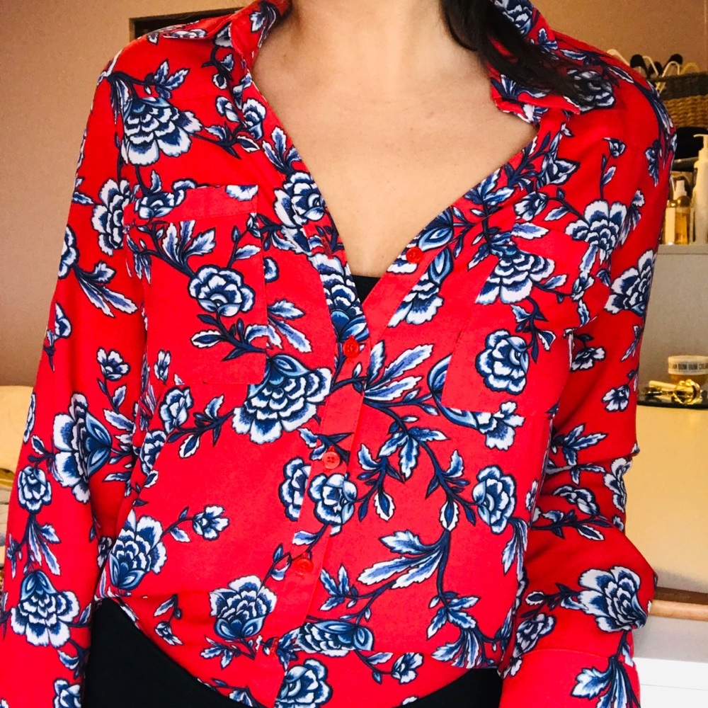 ✧ flower blouse ✧ - Picture 2 of 4